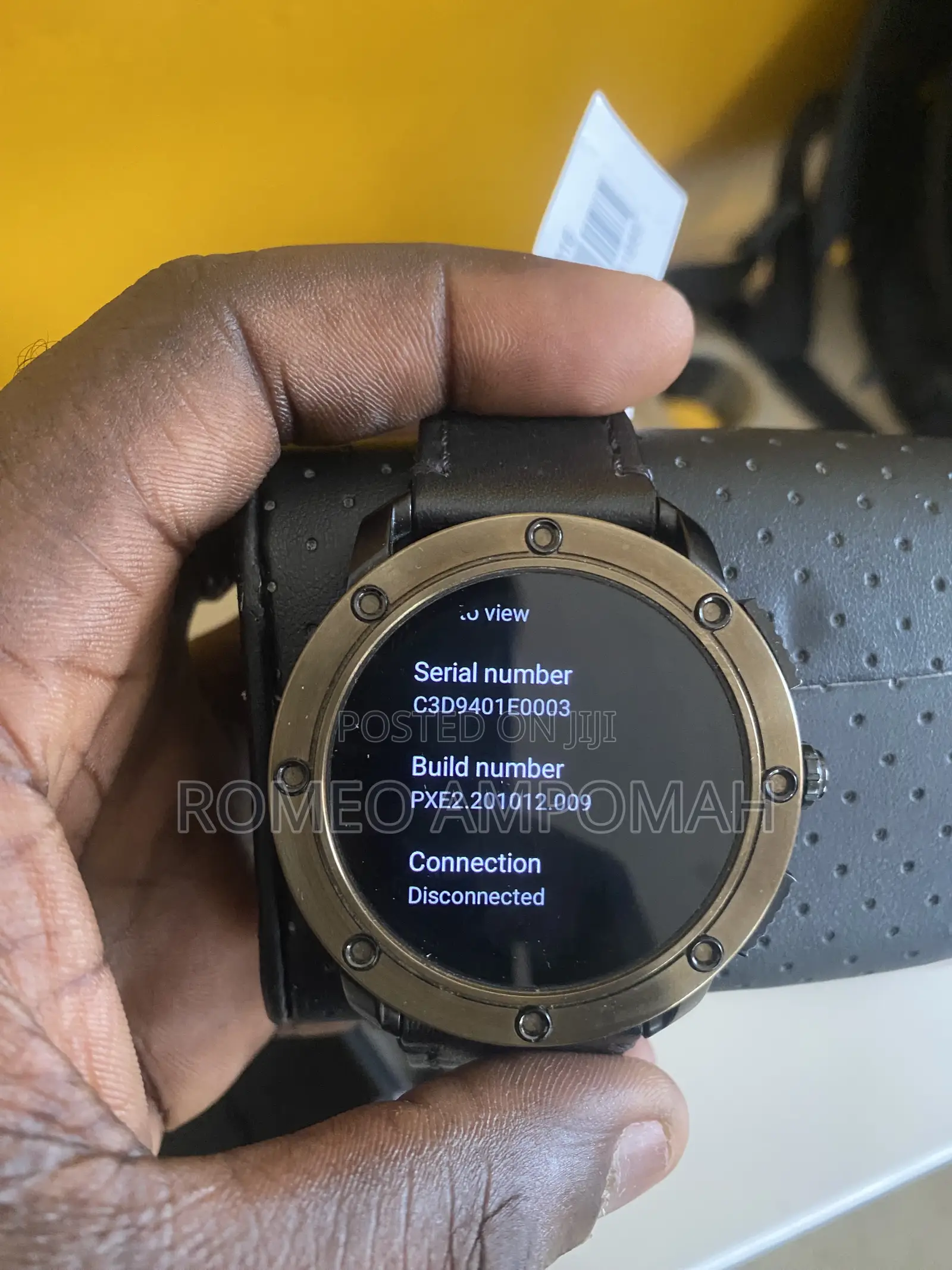 Diesel Axial Smart Watch eSIM Support New