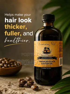 Jamaican Castor Oil (Extra Dark)
