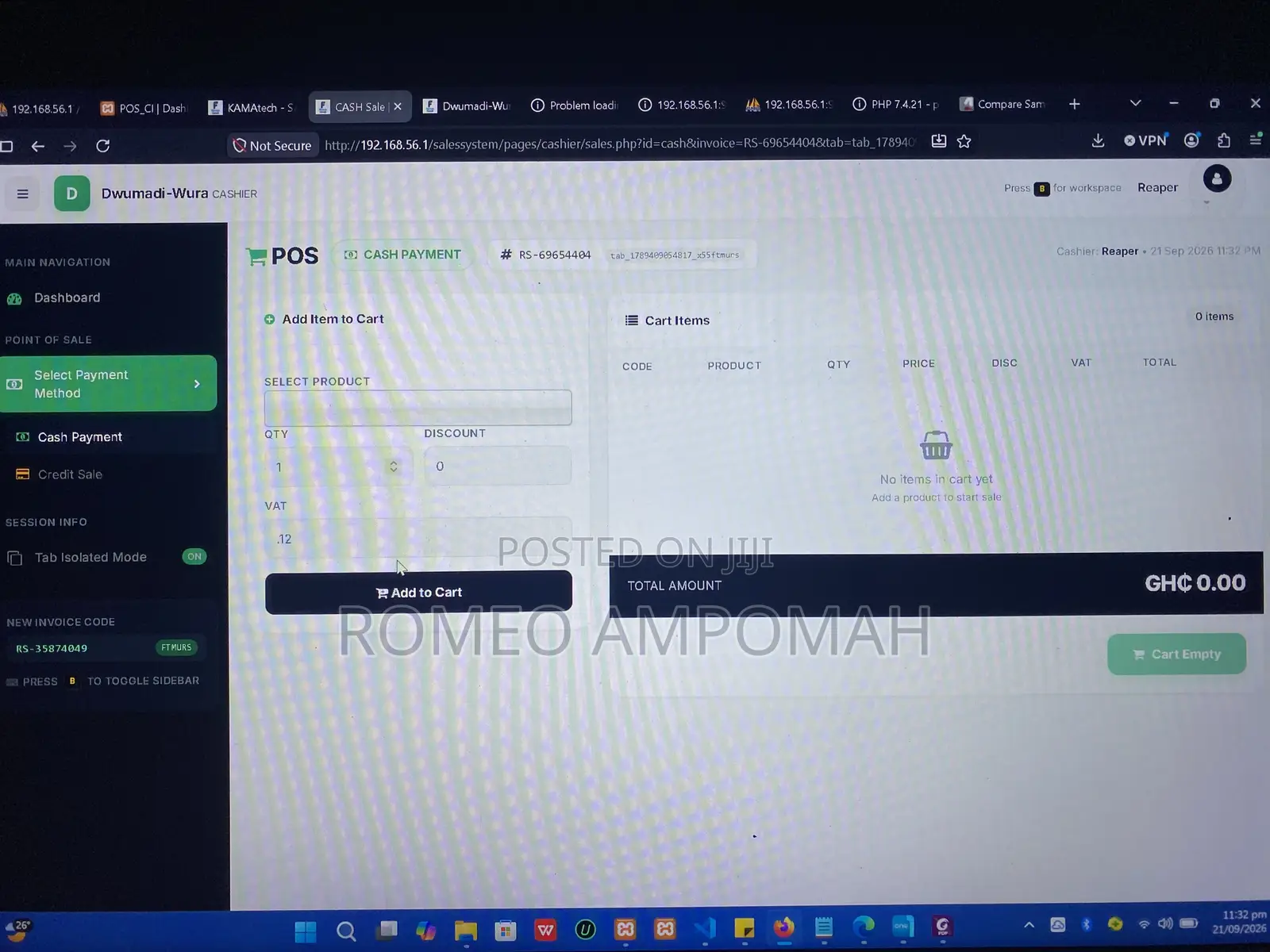 POS Sales Management System With Accounting Module