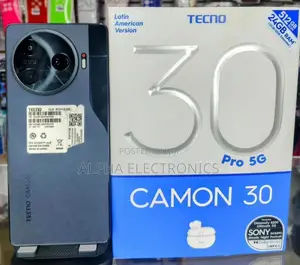 New Tecno Camon 30 Pro 5G 512 GB Black