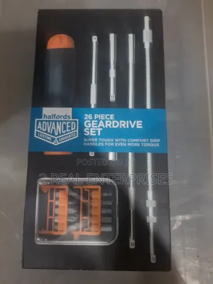 Halfords Advanced 26 Piece Geardrive Screwdriver Set With Extensions