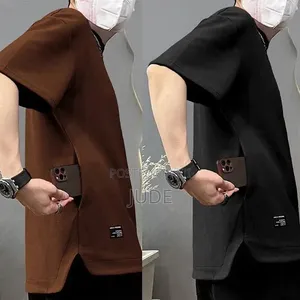 Man's 2PCS T-Shirts Set-Casual Round Neck