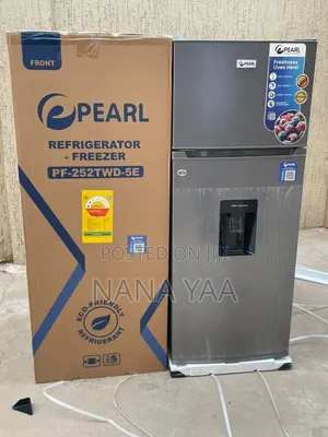 Pearl Quality Double Door Fridge With Dispenser 204 Litres