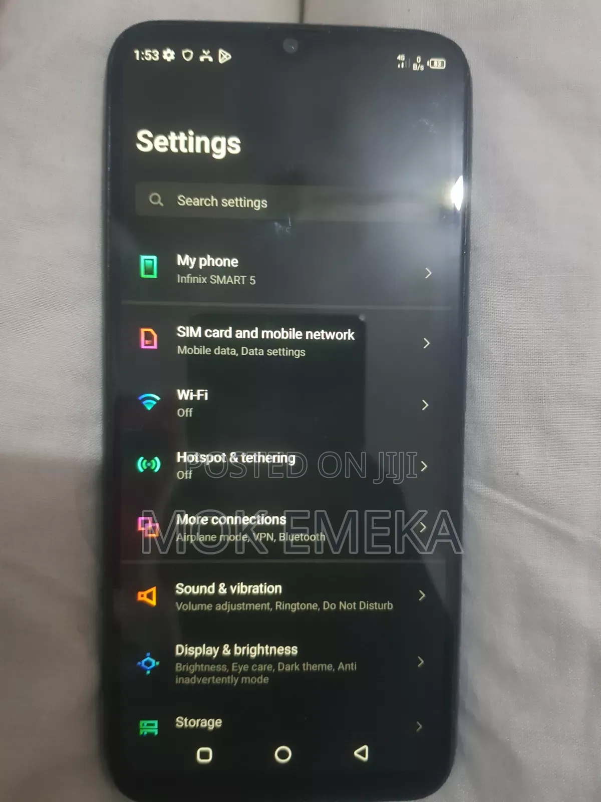 Infinix Smart 6 32 GB Blue