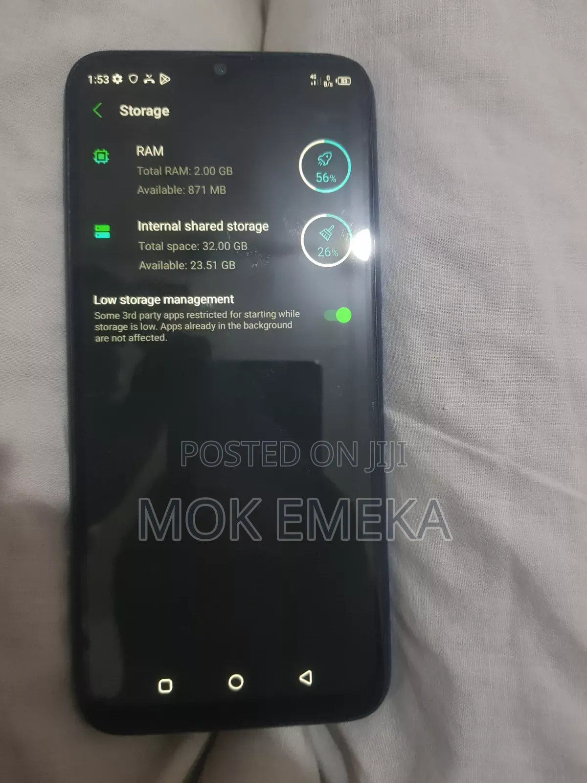 Infinix Smart 6 32 GB Blue