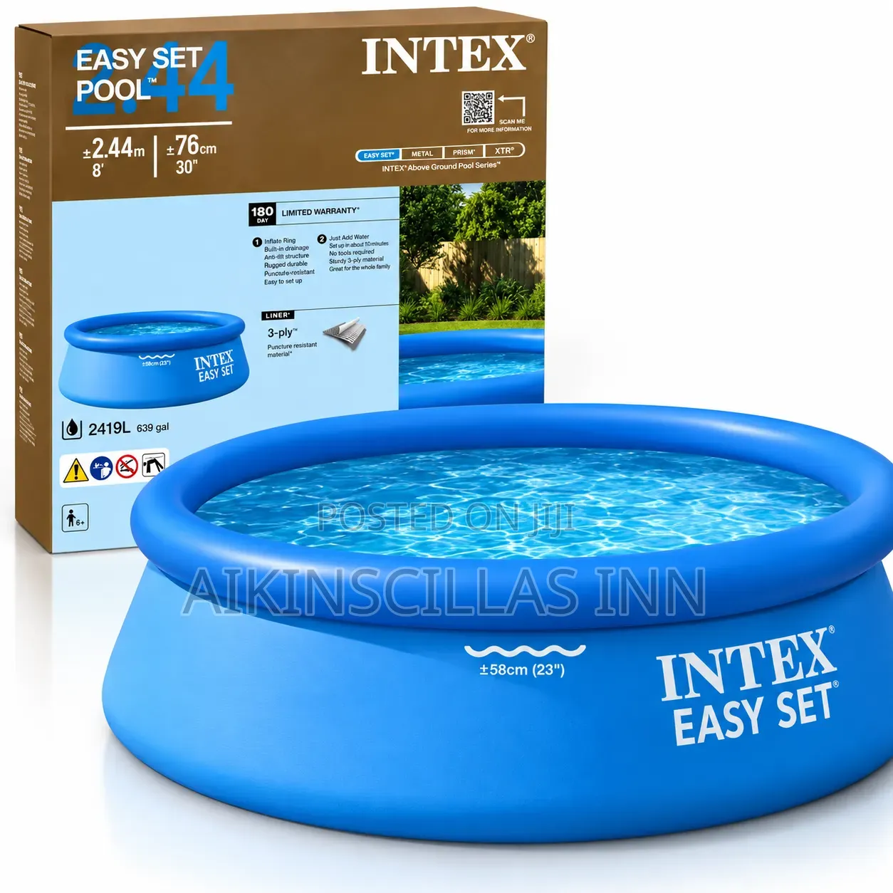 8 Ft Intex Easy Set