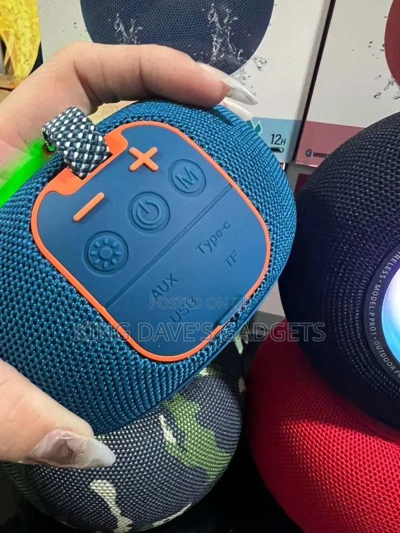 P PRO 1 Portable Wireless Speaker Extra Bass Speaker With RGB Lights