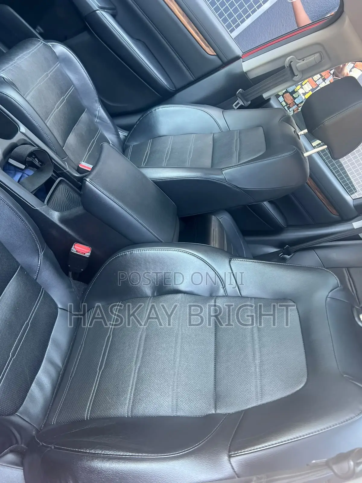 Honda CR-V EX-L 4dr SUV AWD (1.5L 4cyl CVT) 2017 Red
