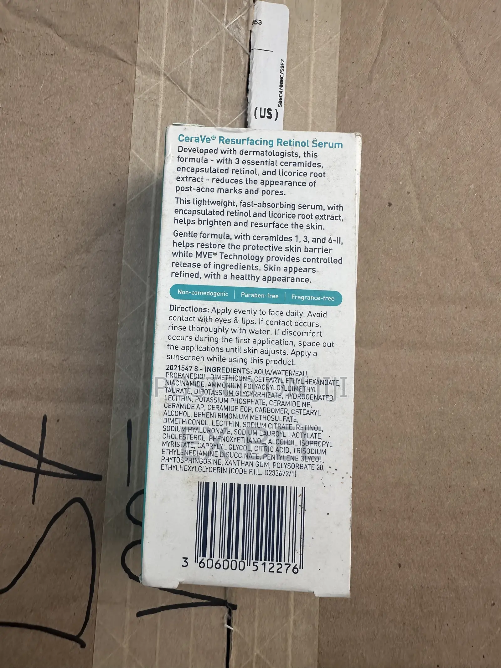 Cerave Resurfacing Retinol Serum