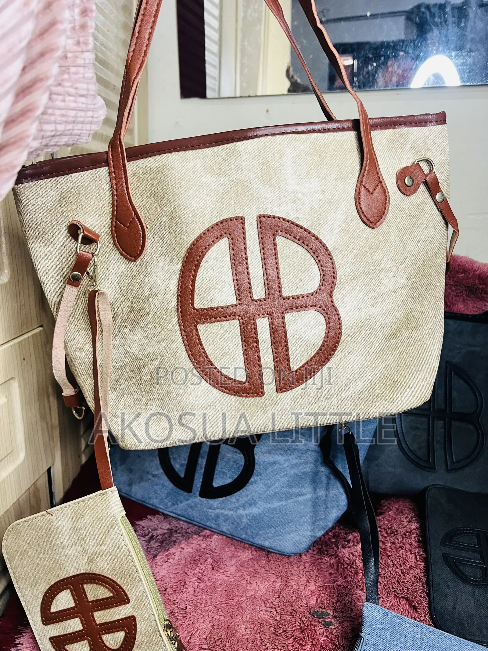 2 Piece Large Capacity Tote Bag