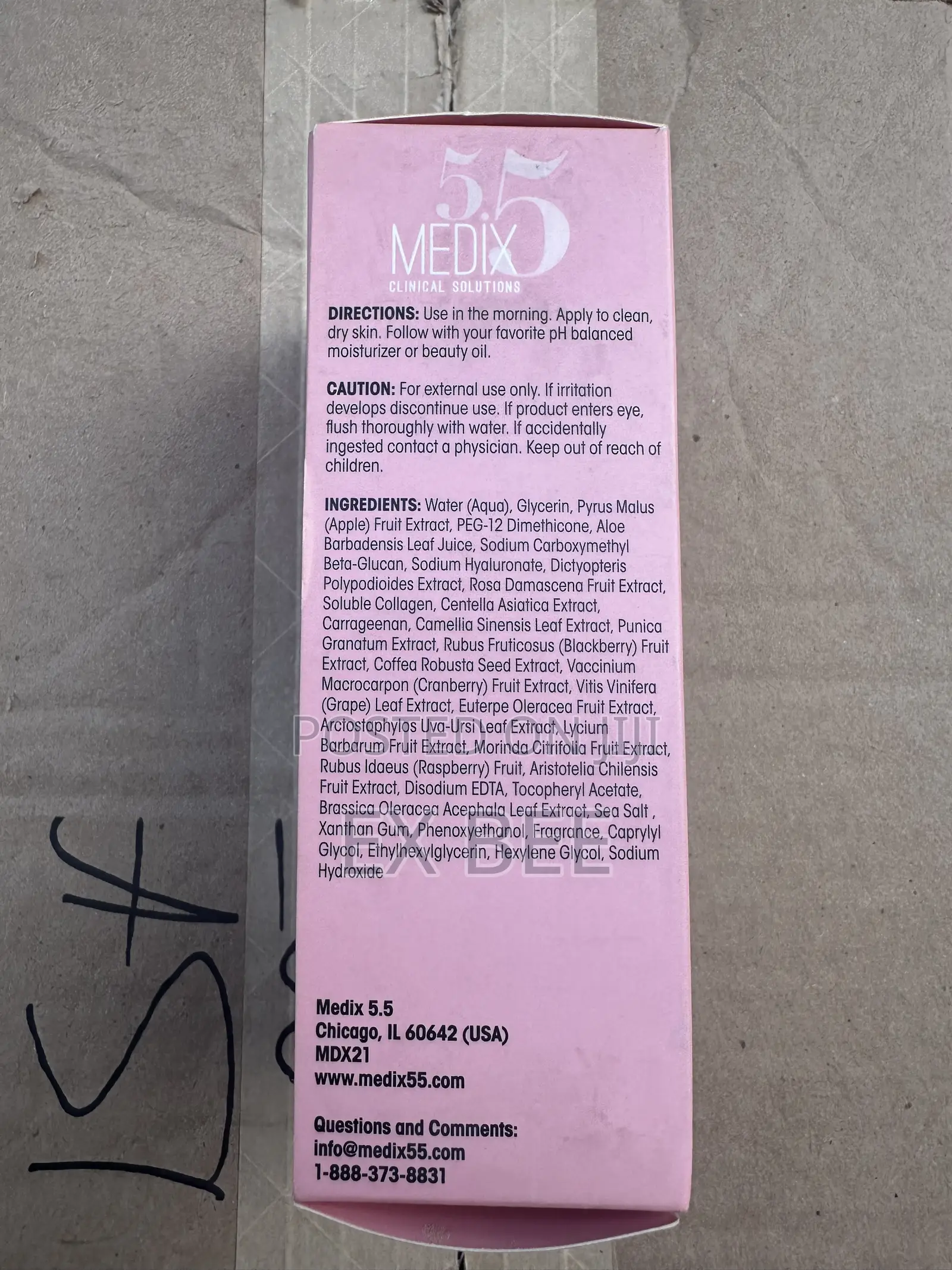 Medix Hyaluronic, Cica Collagen and Vitamin E Firming Serum
