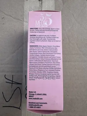 Medix Hyaluronic, Cica Collagen and Vitamin E Firming Serum