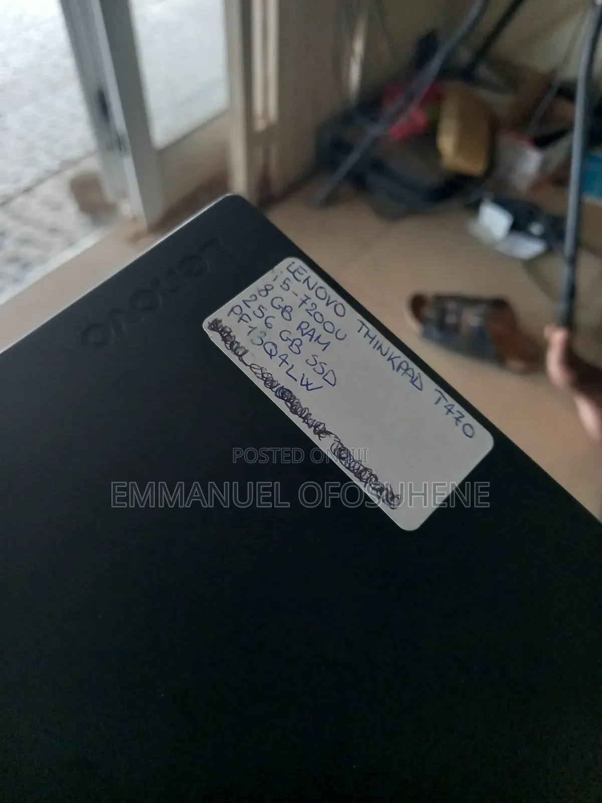 Laptop Lenovo ThinkPad T470 8GB Intel Core i5 SSD 128GB