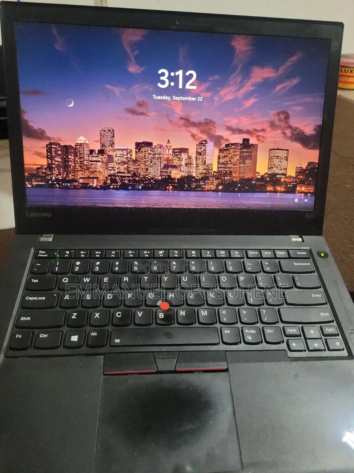Laptop Lenovo ThinkPad T470 8GB Intel Core i5 SSD 128GB