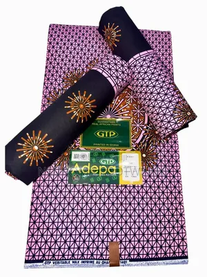 Adepa GTP Vlisco Holland 100% Cotton Fabric