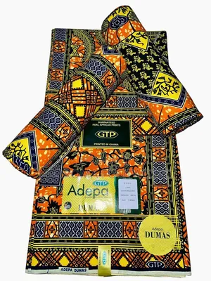 Adepa GTP Vlisco Holland 100% Cotton Fabric