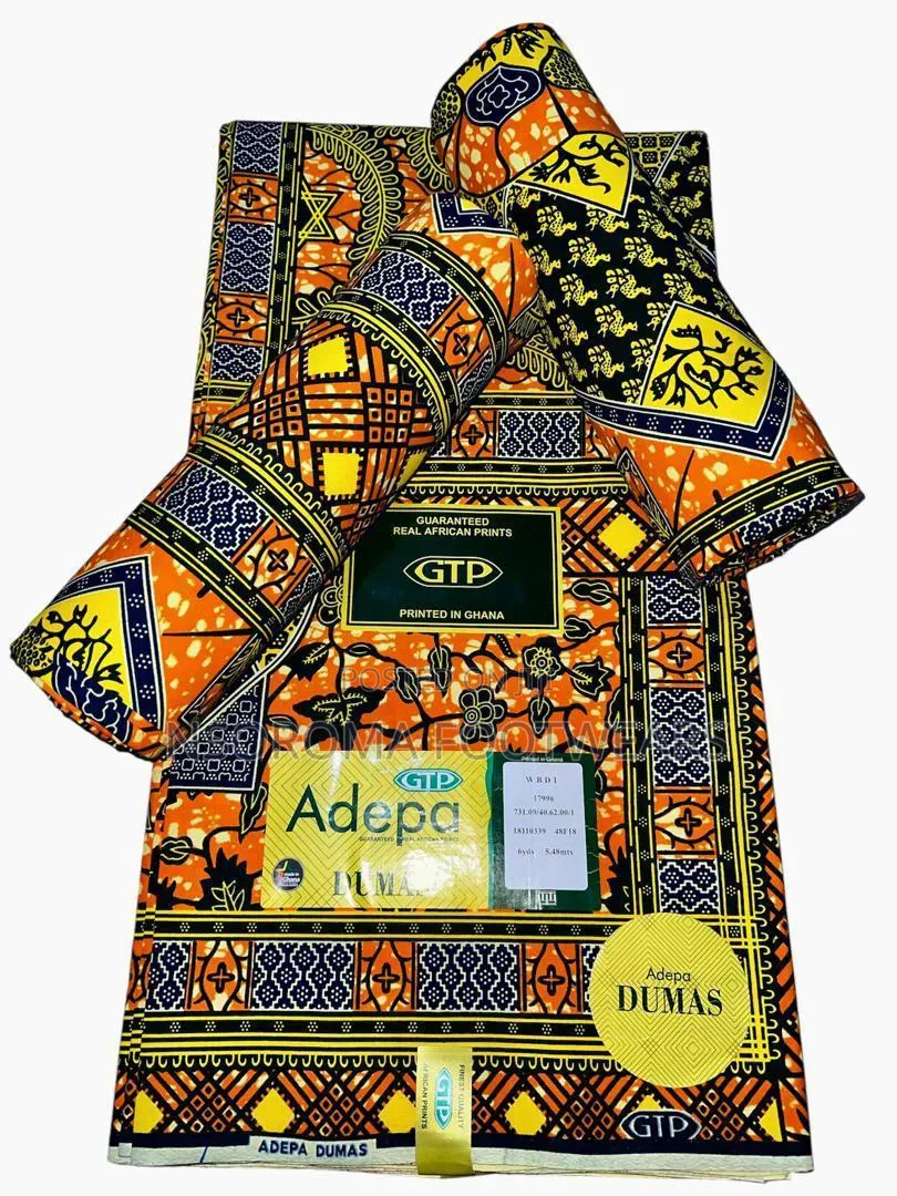 Adepa GTP Vlisco Holland 100% Cotton Fabric