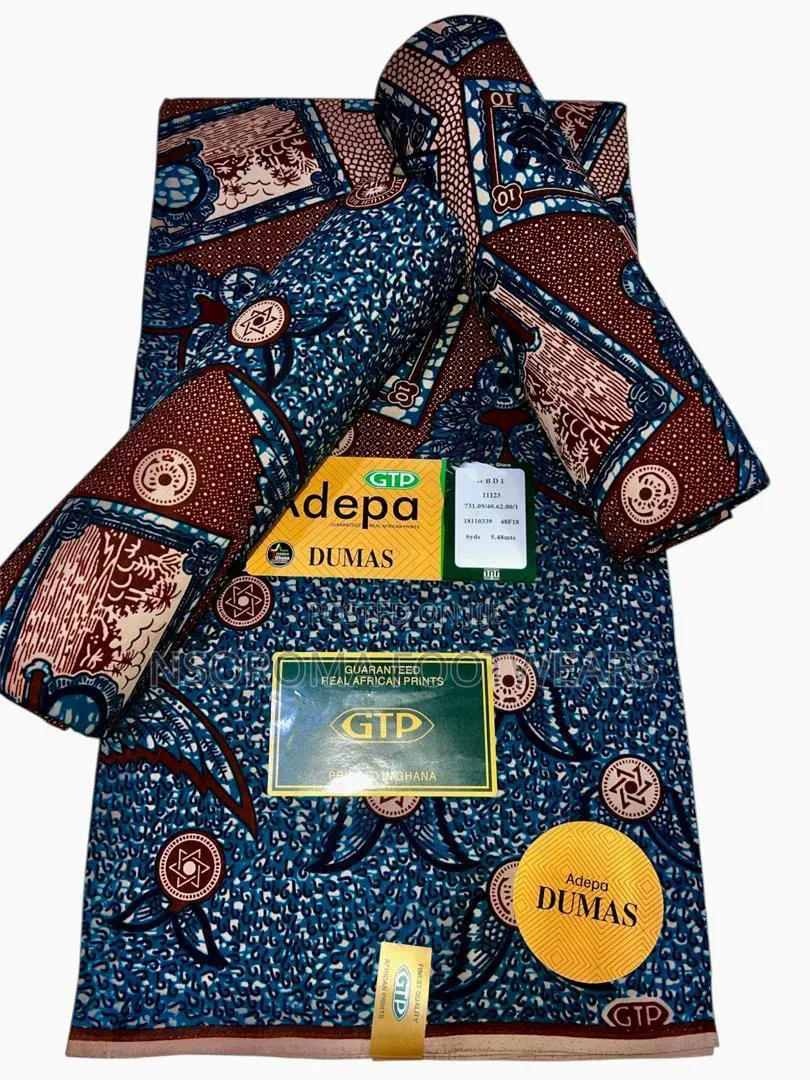Adepa GTP Vlisco Holland 100% Cotton Fabric