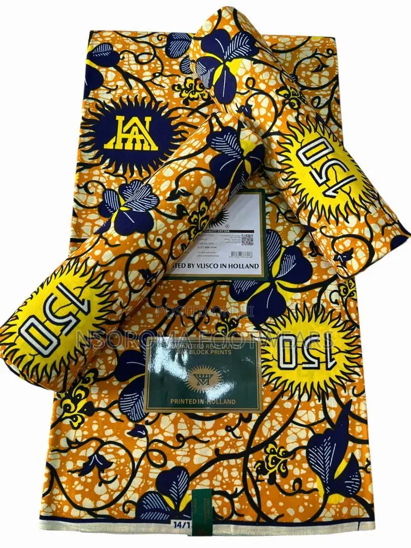 Adepa GTP Vlisco Holland 100% Cotton Fabric