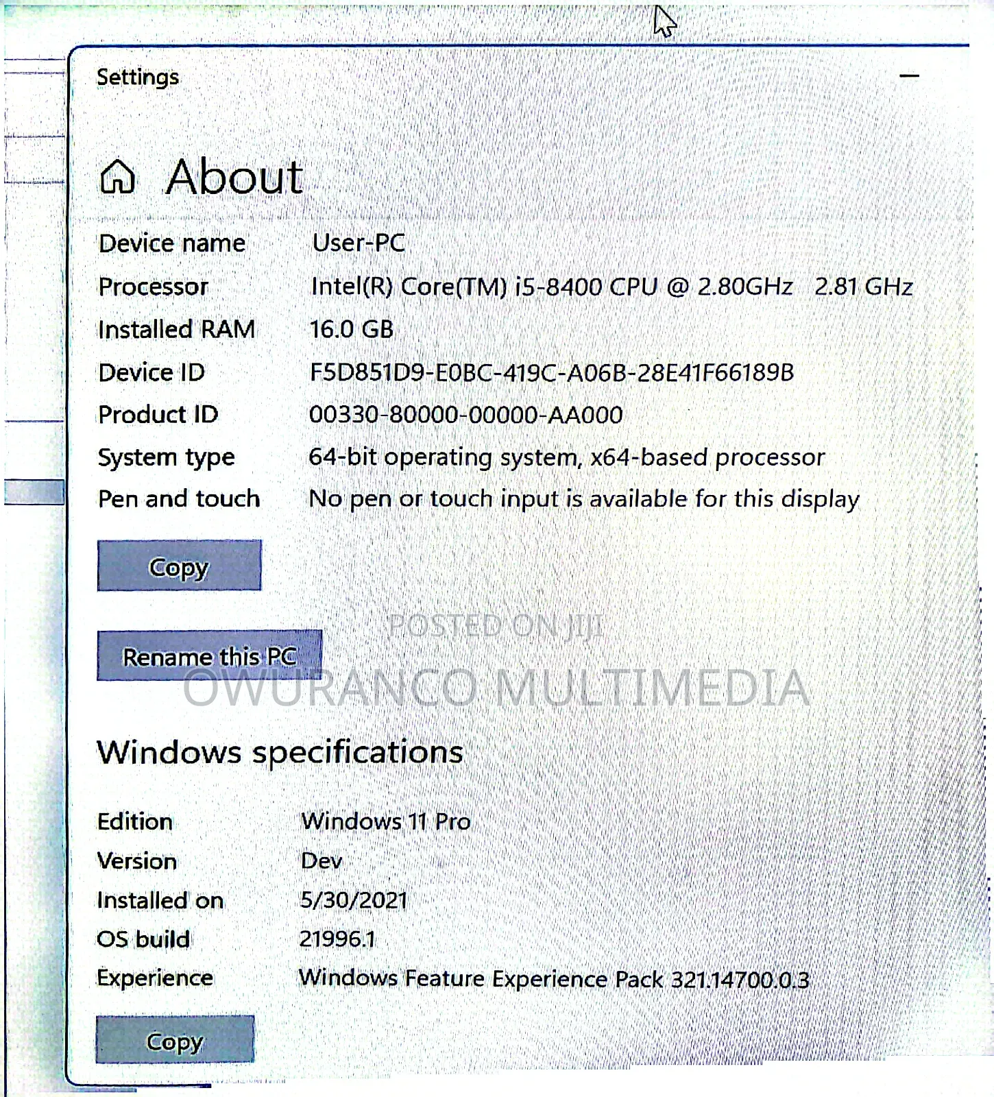 Desktop Computer MSI Gaming 24GE 2QE 4K 8GB Nvidia SSD 256GB