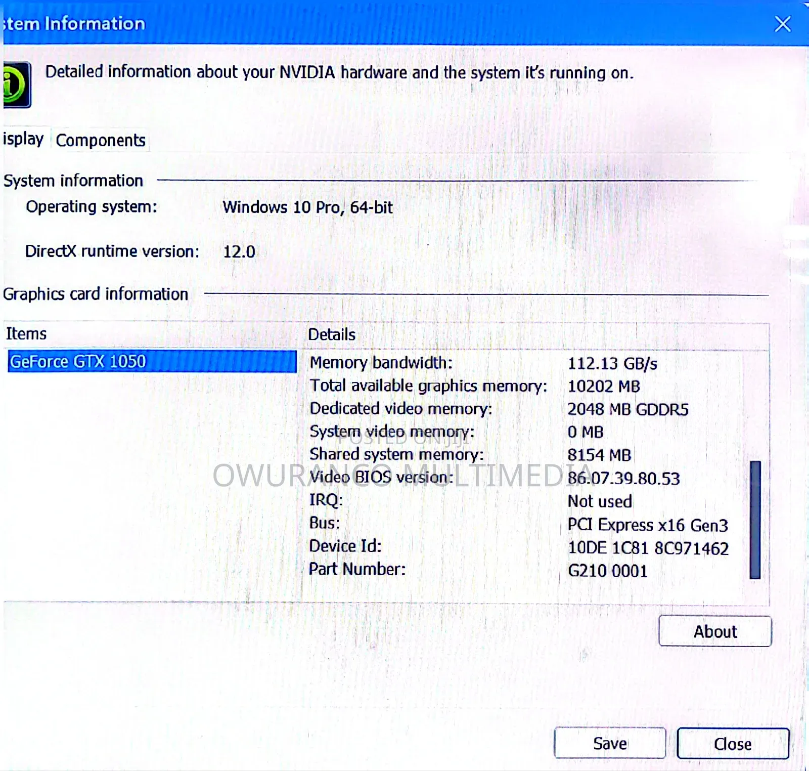 Desktop Computer MSI Gaming 24GE 2QE 4K 8GB Nvidia SSD 256GB