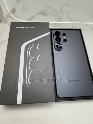 New Samsung Galaxy S26 Ultra 5G 1 TB Black
