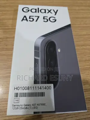 New Samsung Galaxy A57 256 GB Black
