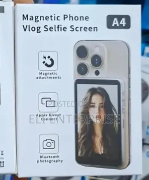 A4 Magnetic Phone Vlog Selfie Screen