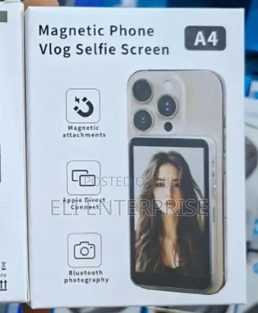 A4 Magnetic Phone Vlog Selfie Screen
