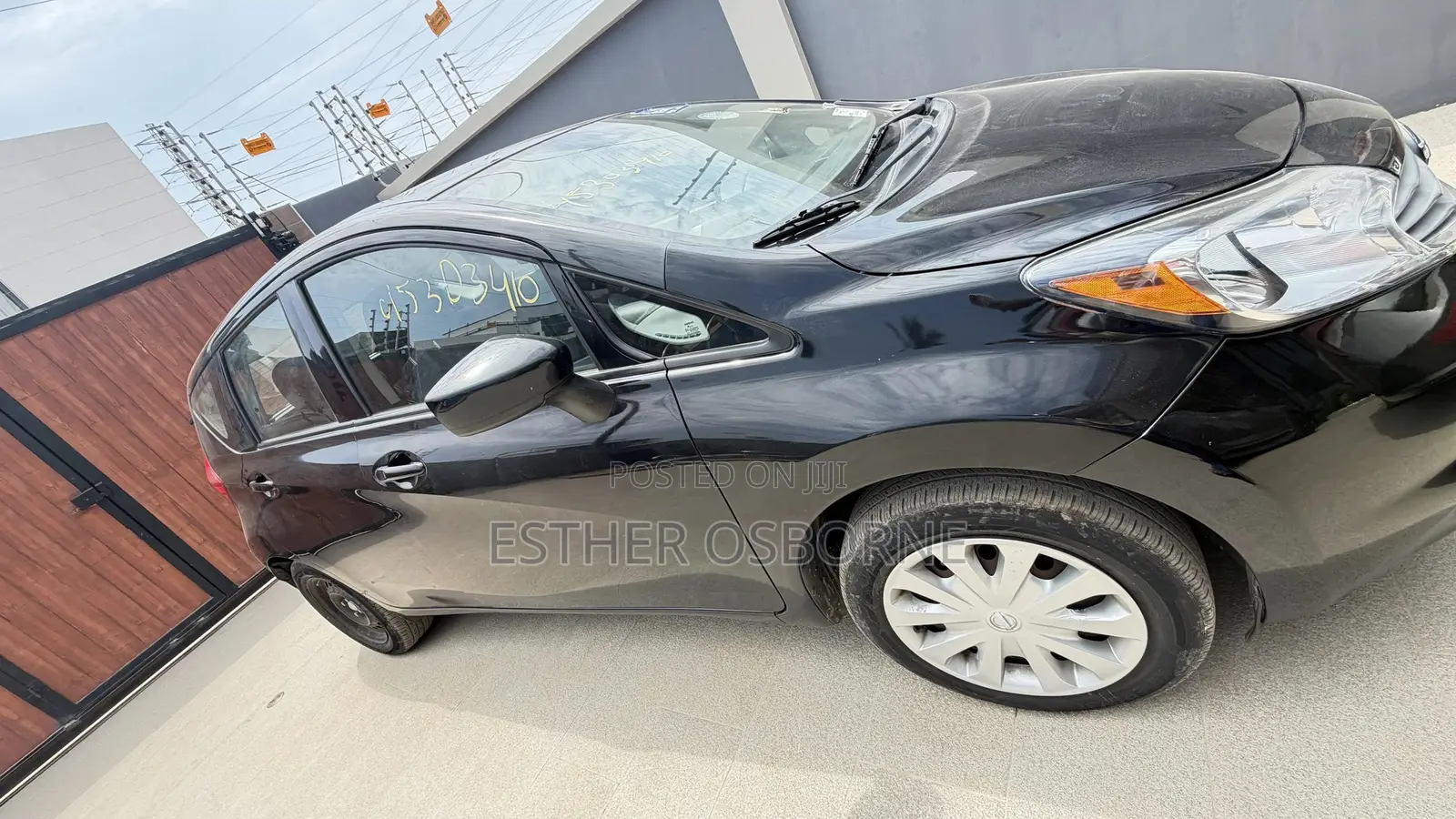 Nissan Versa 2016 Black