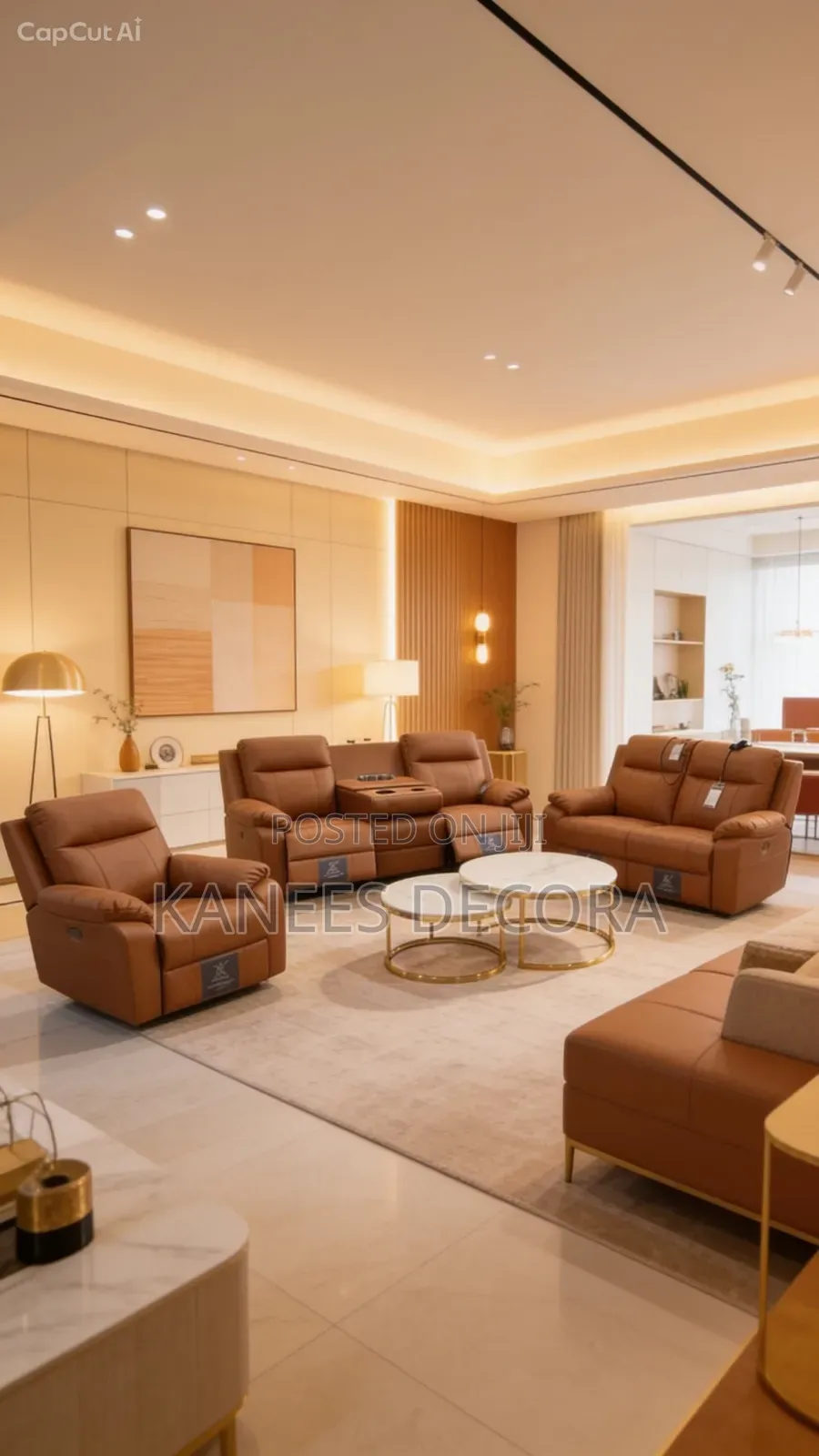 Recliner Sofa Set