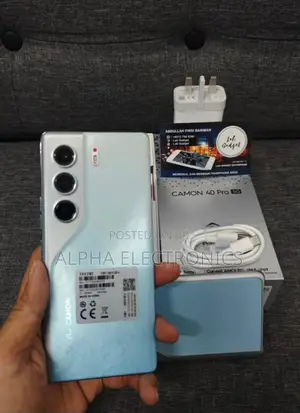 New Tecno Camon 40 Pro 5G 256 GB Blue