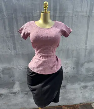 Black Skirt and Top
