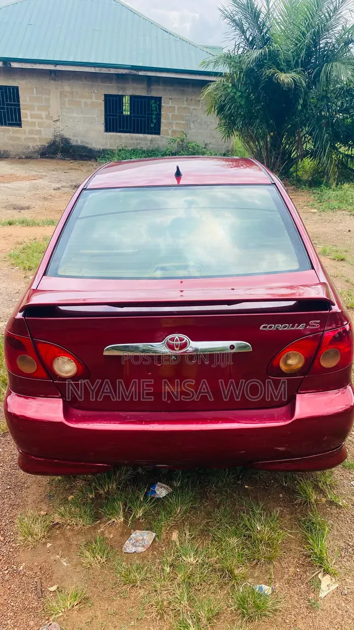 Toyota Corolla 2007 Red