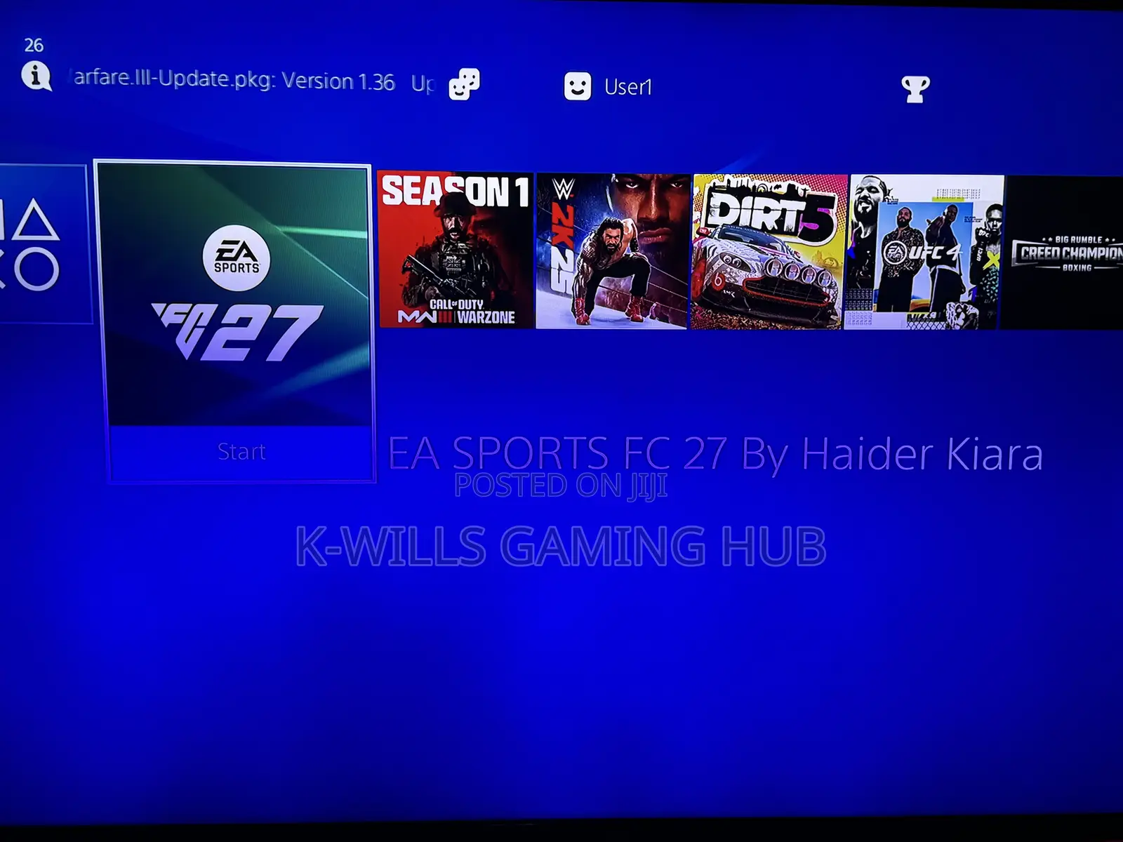 FC 27 Ps4/Ps5 Account