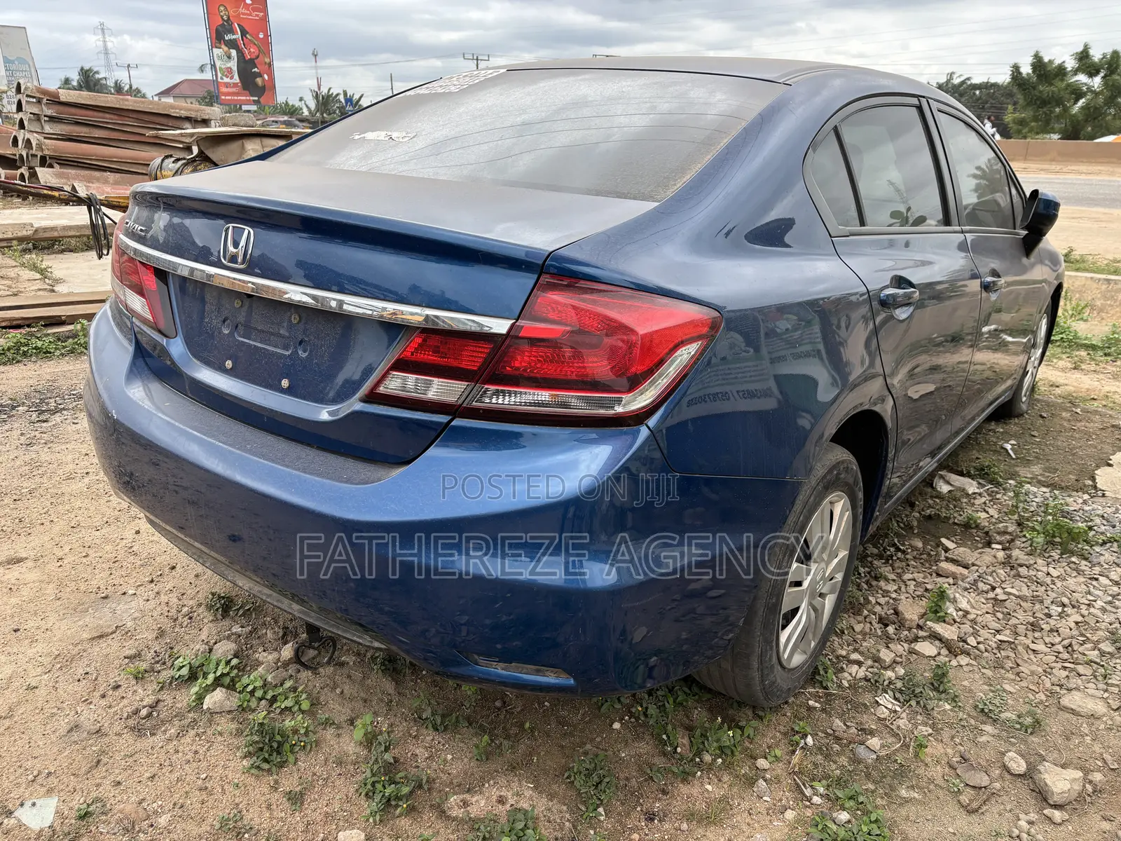 Honda Civic EX 4dr Sedan (1.8L 4cyl CVT) 2015 Blue