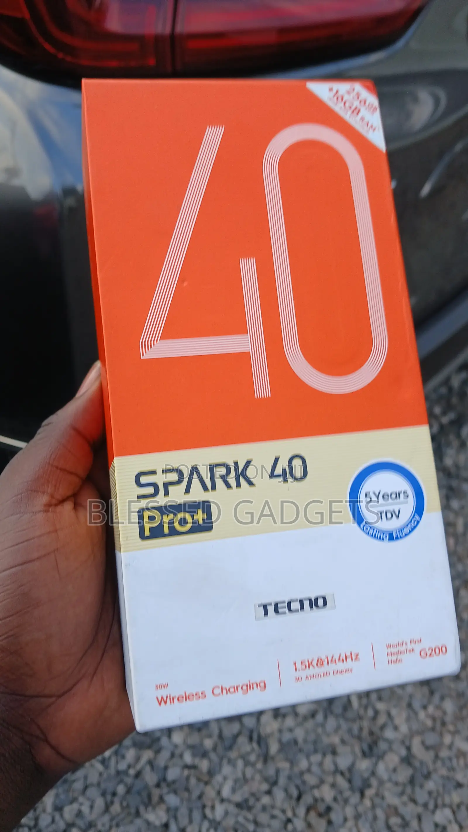 New Tecno Spark 40 Pro+ 256 GB White
