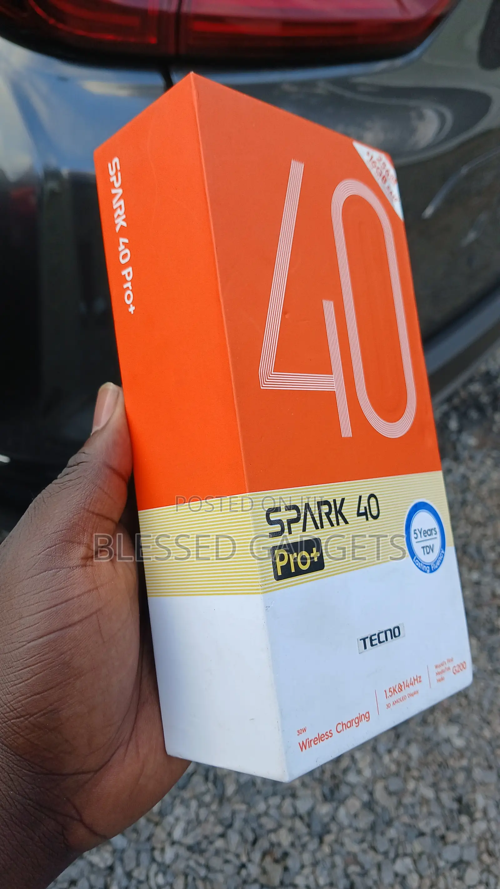 New Tecno Spark 40 Pro+ 256 GB White