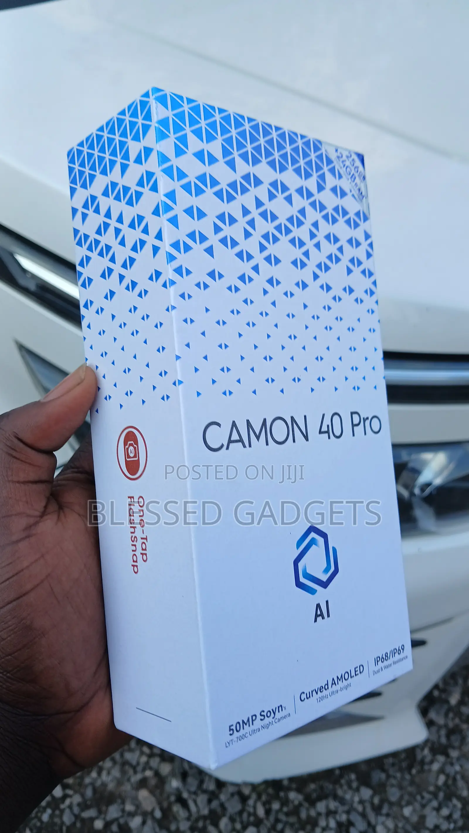 New Tecno Camon 40 Pro 5G 256 GB Rose Gold