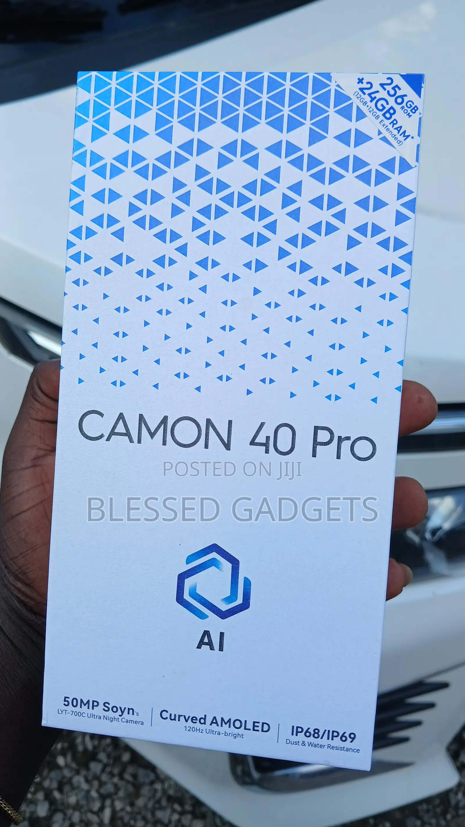 New Tecno Camon 40 Pro 5G 256 GB Rose Gold
