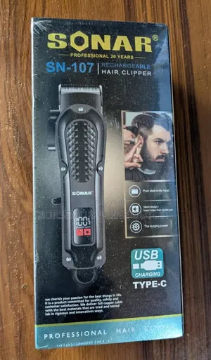 Electric Hair Clippers Adjustable Hair Cutter Machine USB