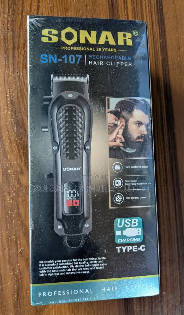 Electric Hair Clippers Adjustable Hair Cutter Machine USB