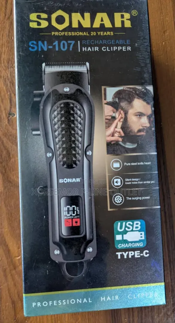 Electric Hair Clippers Adjustable Hair Cutter Machine USB