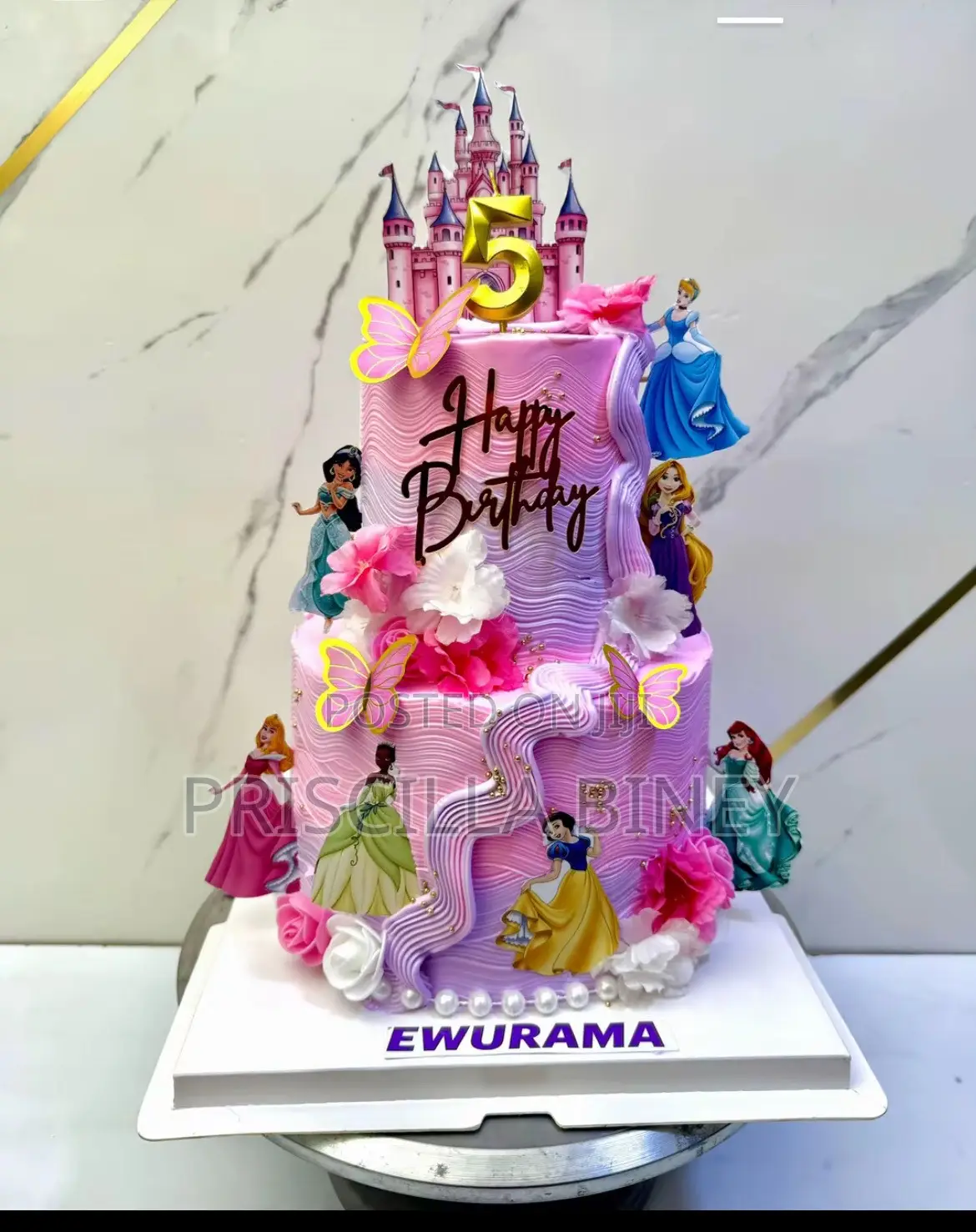 Delicious 2tier Character Cake