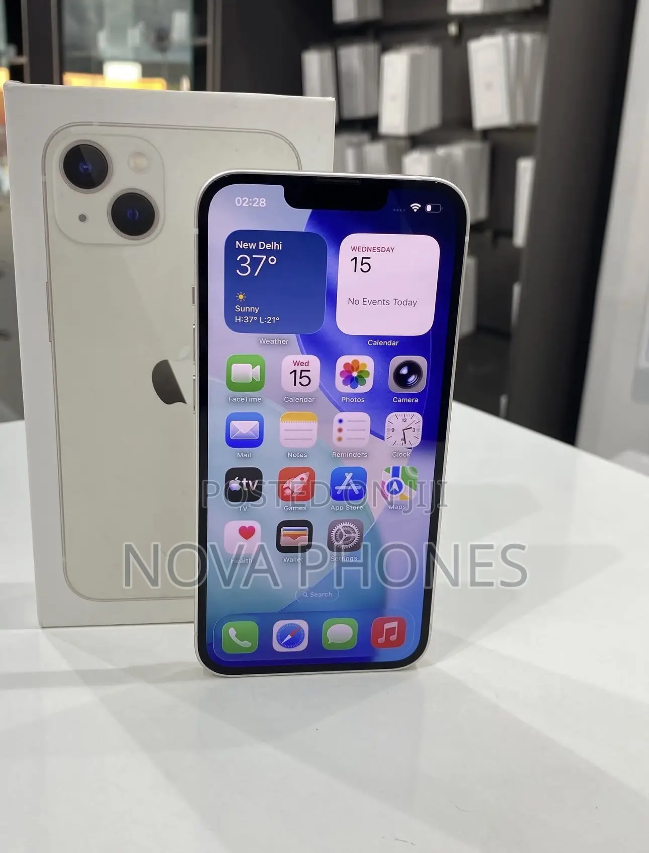 New Apple iPhone 13 128 GB White