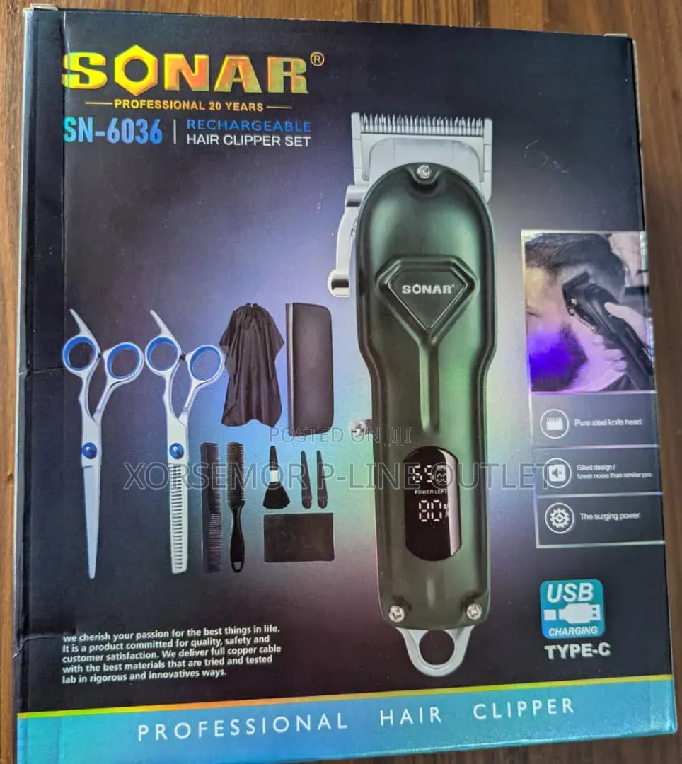 Sonar SN-6036 Chargeable Hair Clipper