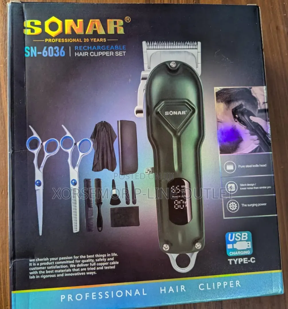 Sonar SN-6036 Chargeable Hair Clipper