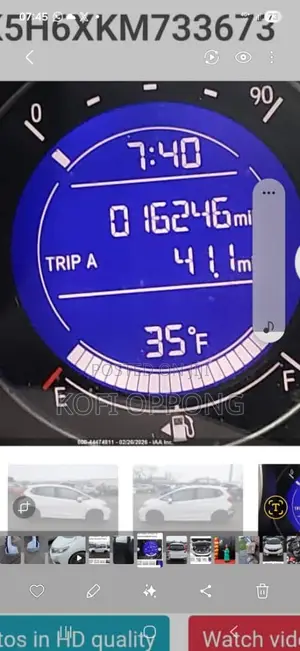 Honda Fit Sport 2020 White