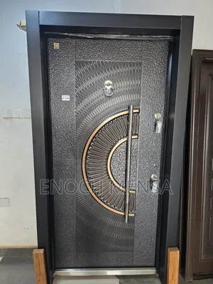 Heavy Steel Bullet Proof Door.