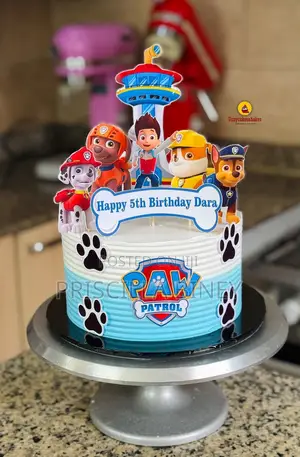 Yummy Paw Patrol Character Cake